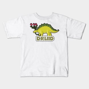 Dungeons and Dinos RPG - DRUID Kids T-Shirt